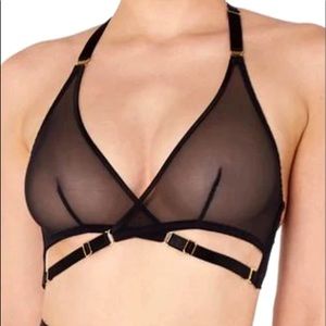 Bordelle Mesh Wrap Bra (M)